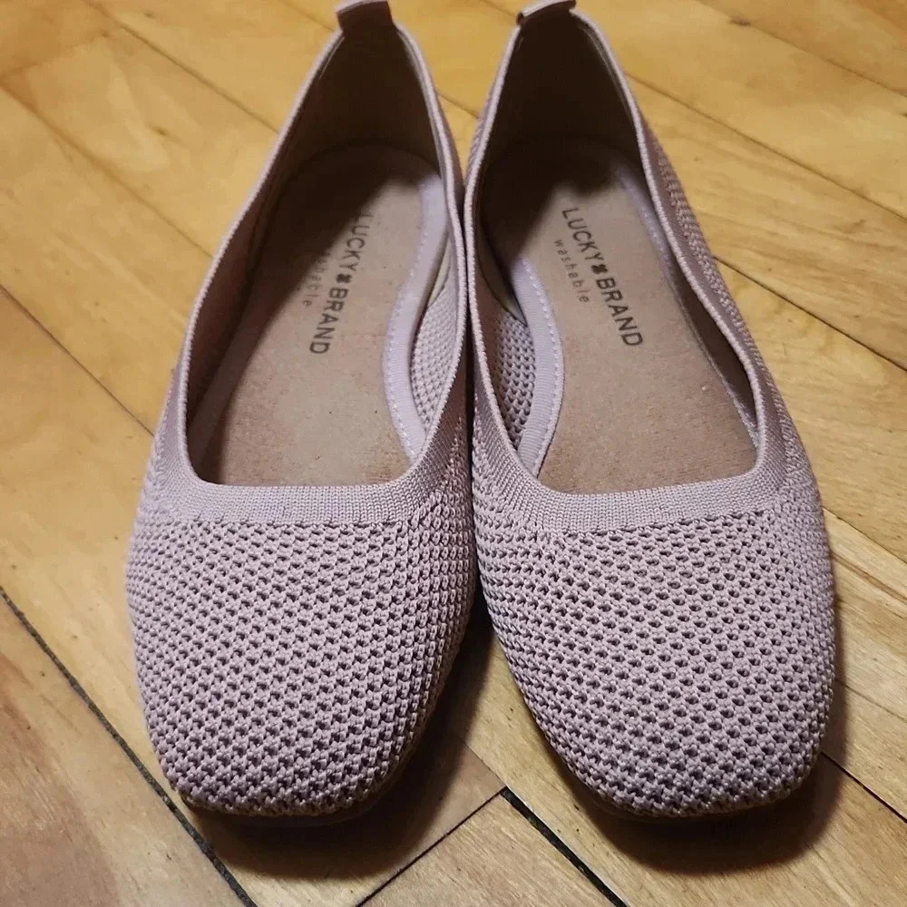 Lucky Brand Women's DANERIC Pink Lavender Ballet Flats - Picture 4 of 7